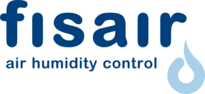 Logotipo de Fisair, cliente industrial de 3DAcad para piezas impresas en 3D