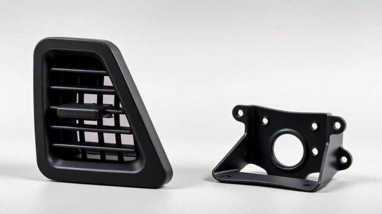 Rejilla y soporte tecnico impresos en 3D para automocion y caravaning